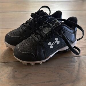 Under Armour Kids Black baseball TBall Cleats